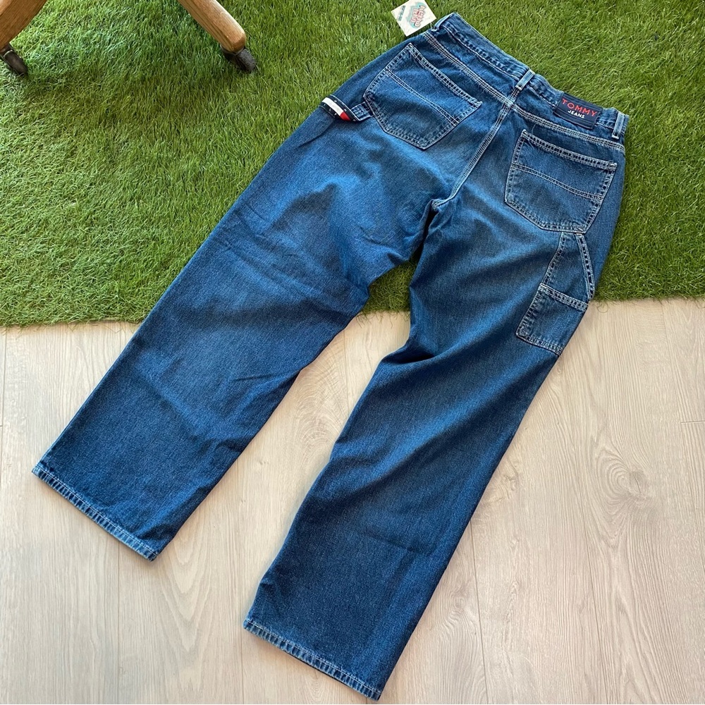 Vintage Tommy Hilfiger Construction/ Painter style Jeans baggy skater Y2K